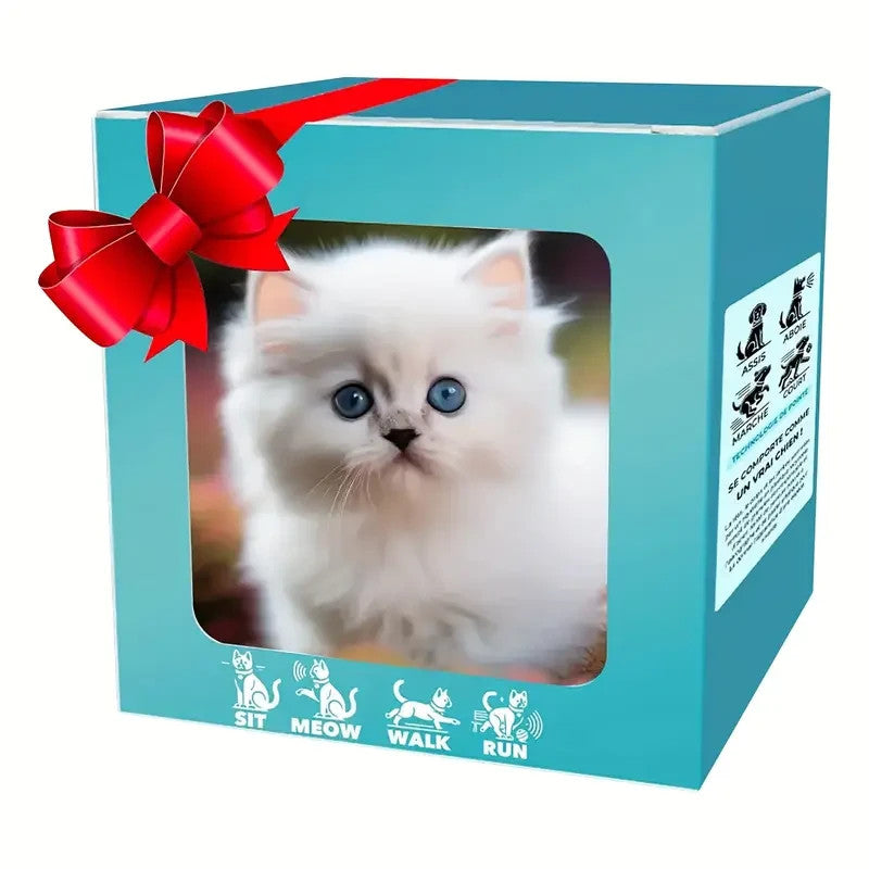 2025 Robot Dog Cat Puppy - Walks, Barks, Wags Tail - Acts like Real Pet Toy