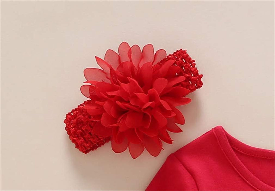 Baby Girls Clothes Dress Flowers Romper Sets Infant Tutu Bodysuit Party Outfits