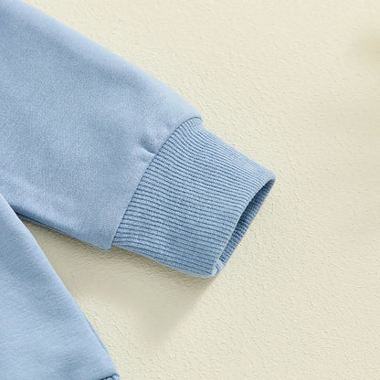 Toddler Kids Baby Boy Fall Outfits 1T 2T 3T Letter Print Long Sleeve Tops Pants Winter Clothes Sets